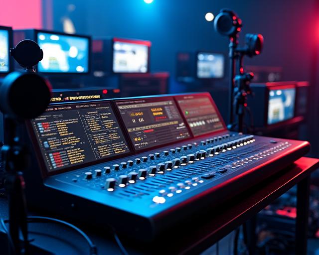 Equipos para producción audiovisual y grabación en vivo
